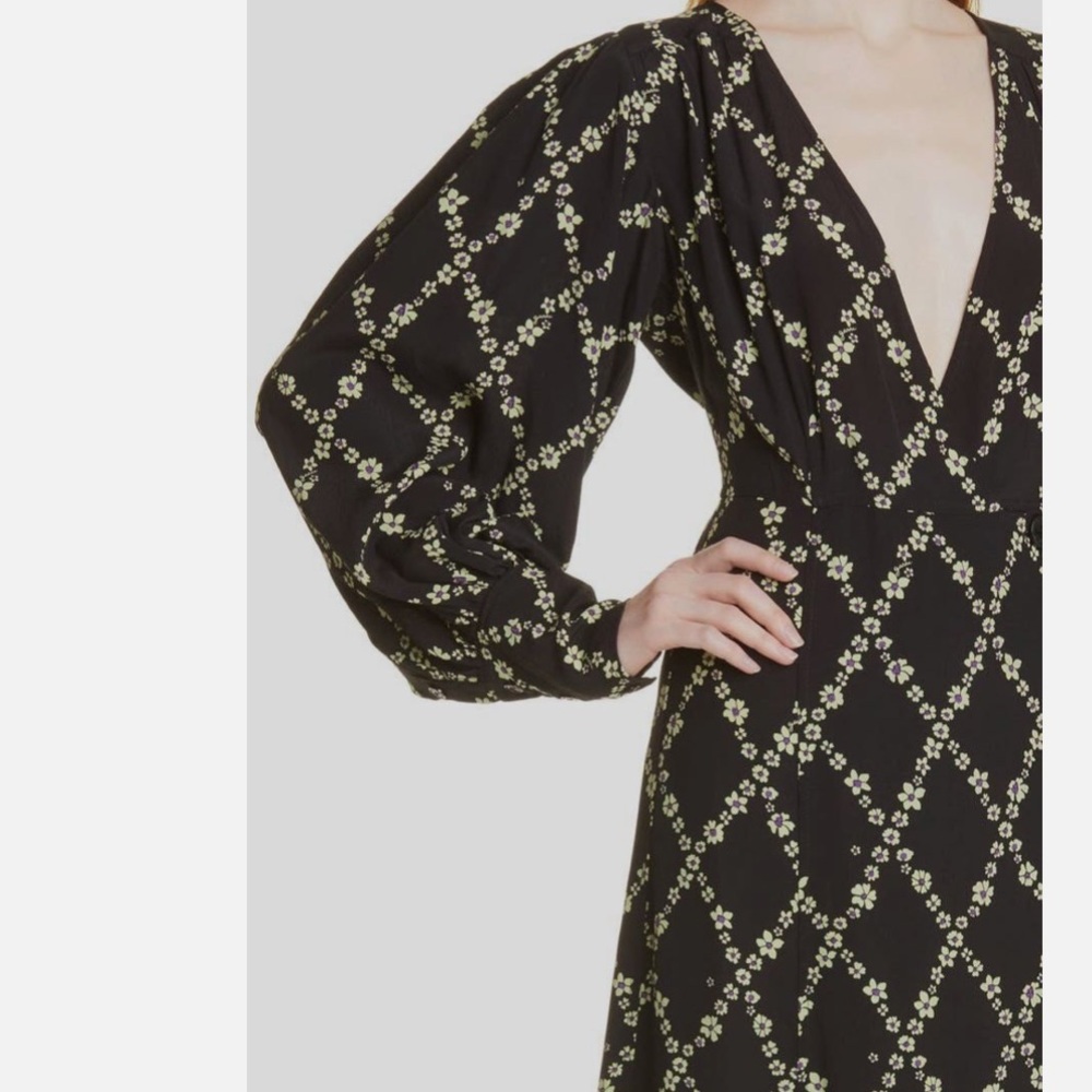 GANNI floral maxi dress - Picture 2 of 11